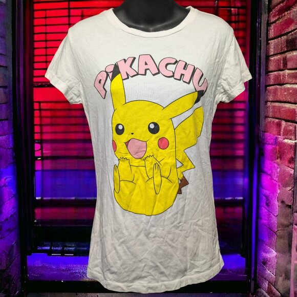 Pikachu Pokemon T-Shirt, Women's X-Large - Picture 1 of 4